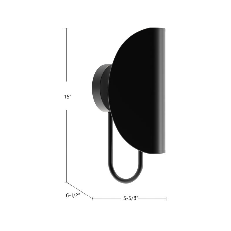 Seno 6-in 1 Light Damp-Rated Wall/Vanity Light image number 2
