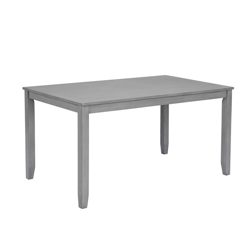 Garpvu 6‑Piece Rectangular Wood Dining Set image number 8