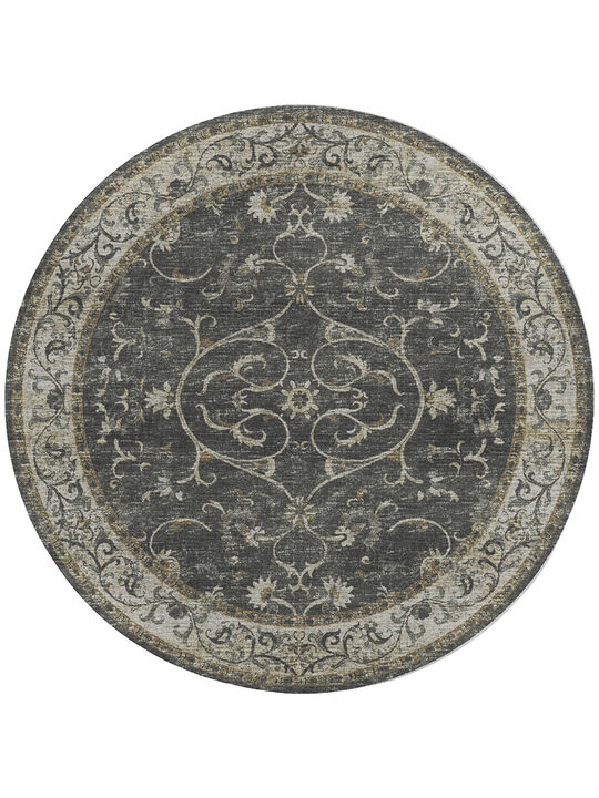 Tuscany TU6 Charcoal 6' Rug