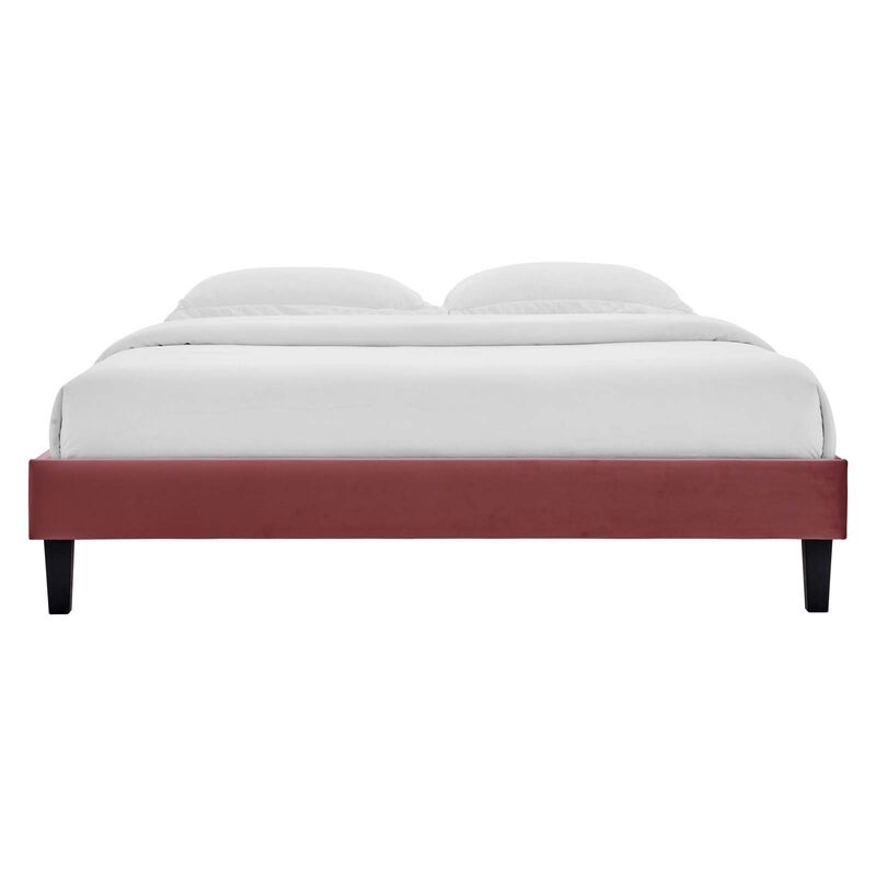 Modway - Reign Twin Performance Velvet Platform Bed Frame image number 3