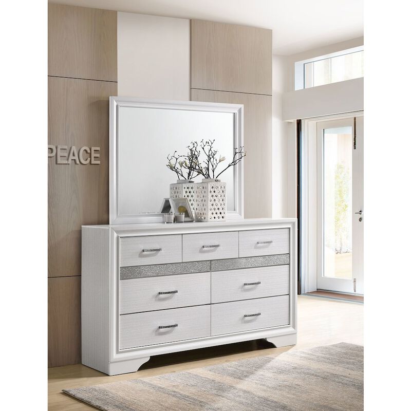 Coaster Co. of America Miranda 7-drawer Dresser with Mirror White image number 4