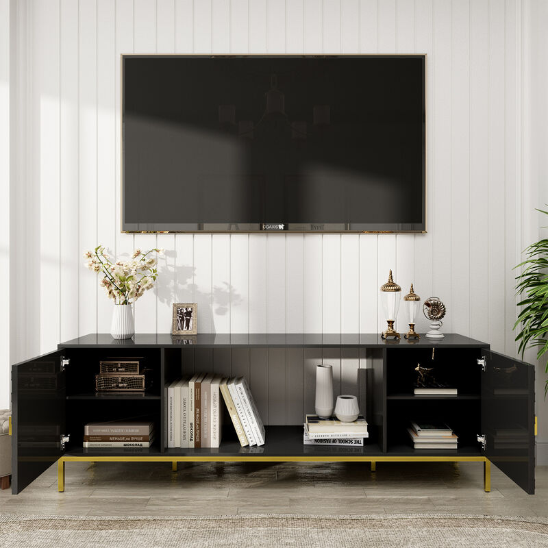 TATEUS Heavy Duty TV Stand image number 2