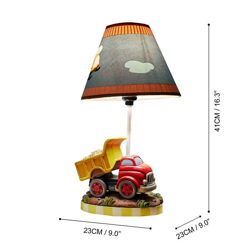 Decorative Transportation Themed Table Lamp, Multi image number 4