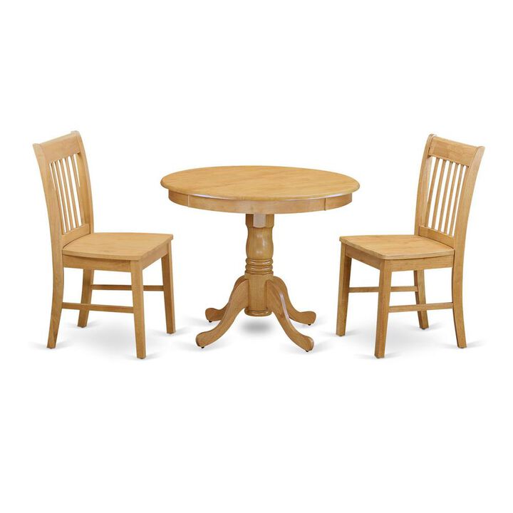 3 Pc Dining room set - small Kitchen Table and 2 Dining chair