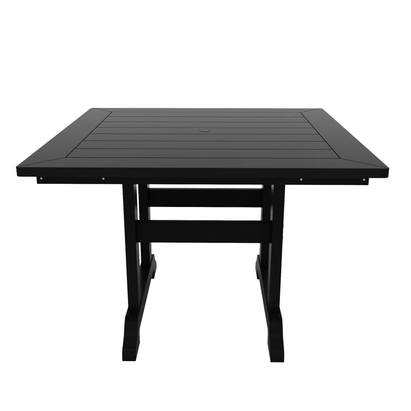 WestinTrends 43" Square Outdoor Patio Dining Table