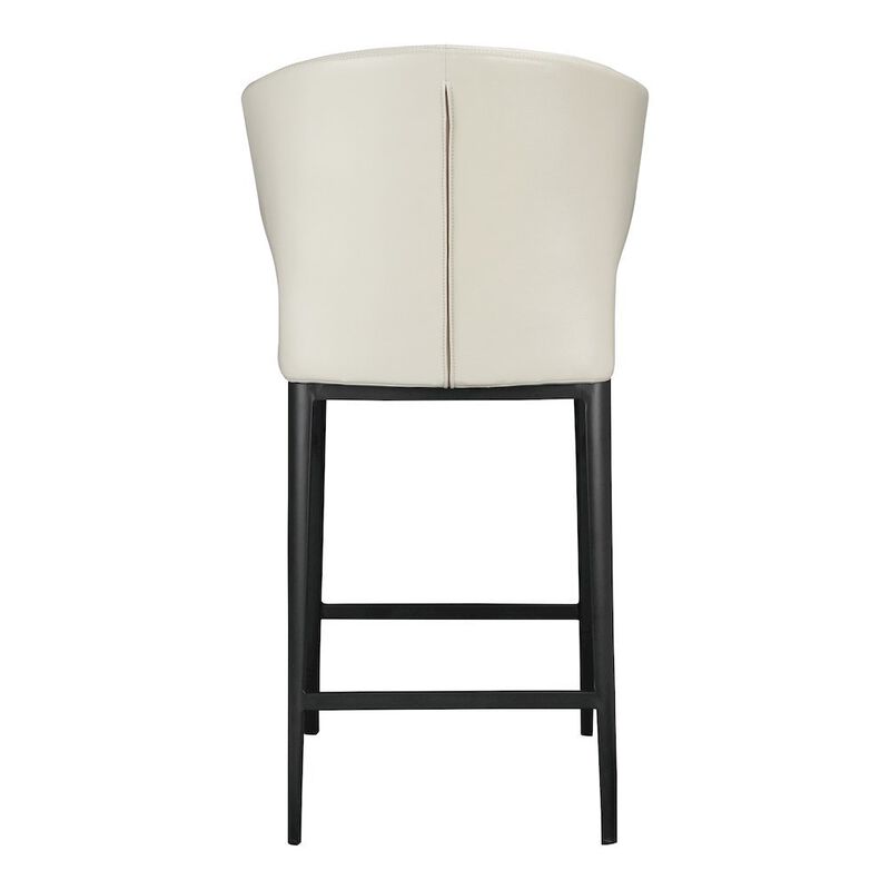 Starlight Canyon Home Mid Century Bar Stool Beige Upholstered Modern Counter Height Seating image number 1