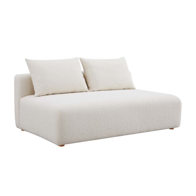 Hangover Boucle Modular Loveseat image number 1