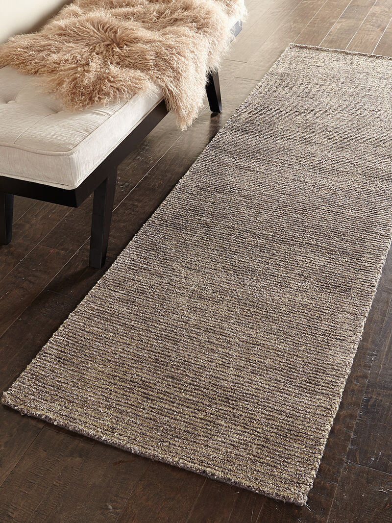 Weston WES01 Charcoal 2'3" x 7'6" Rug
