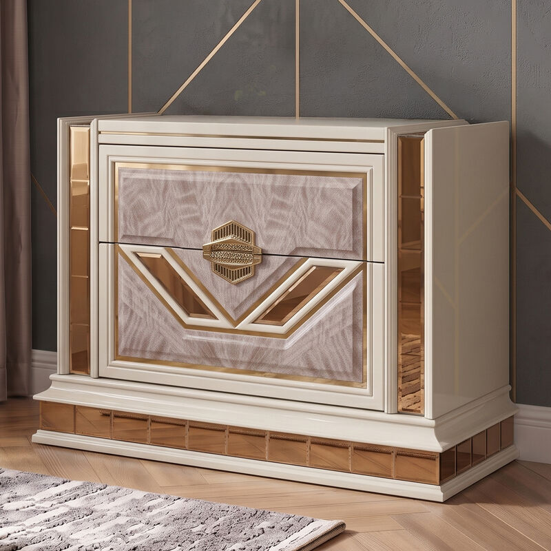 Aurenvique 2-Drawer Nightstand image number 5