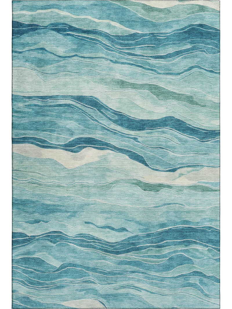 Pacifica PA6 Turquoise 10' x 14' Rug