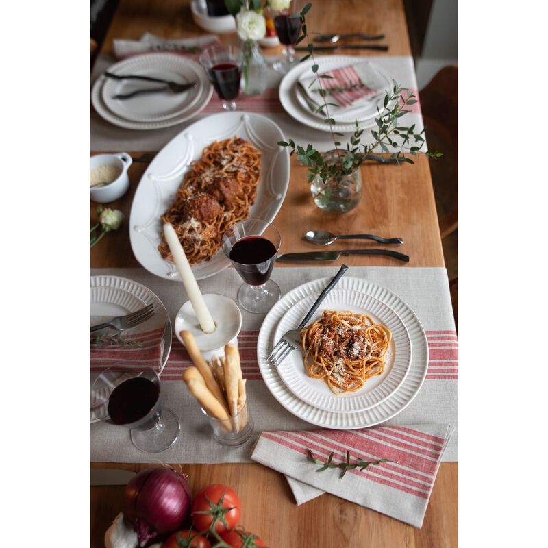 Christmas Linen Table Runner - Farmhouse, Solino Home