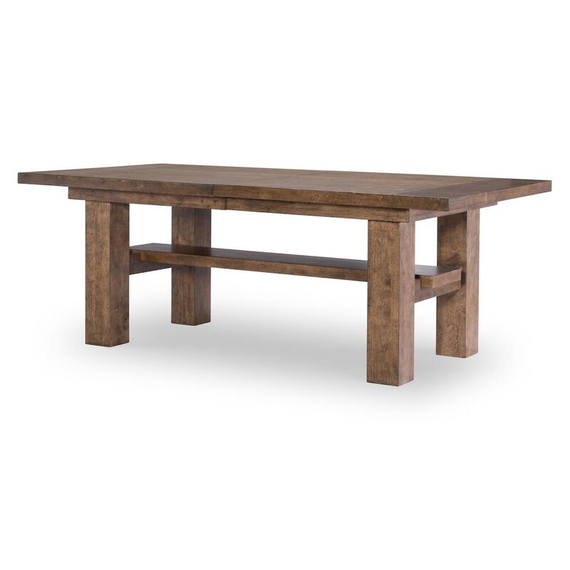 Legacy Classic Artisan's Place Trestle Dining Table - Top (Two 12 Leaves, Seats 6-8)