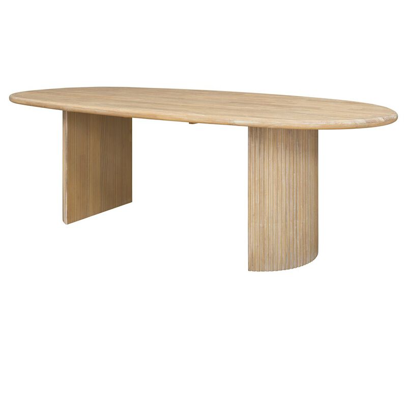 Aniston 92.5" Oval Dining Table