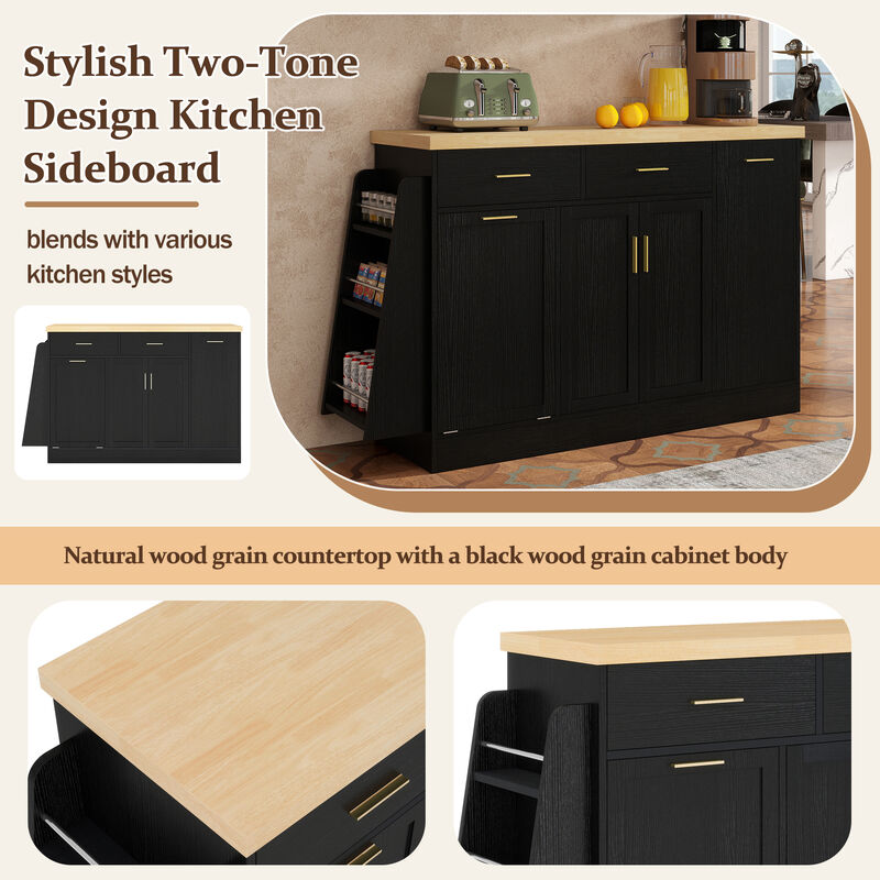 TATEUS Kitchen Island image number 4