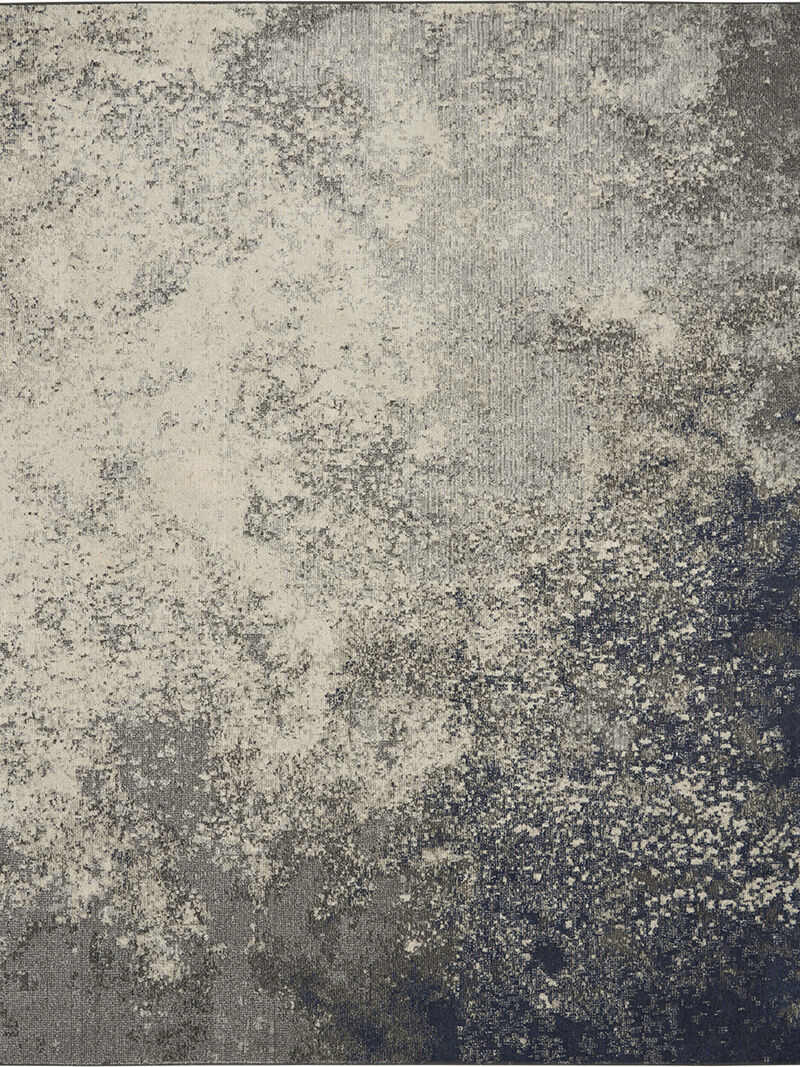 Passion PSN10 Charcoal/Ivory 9' x 12' Rug