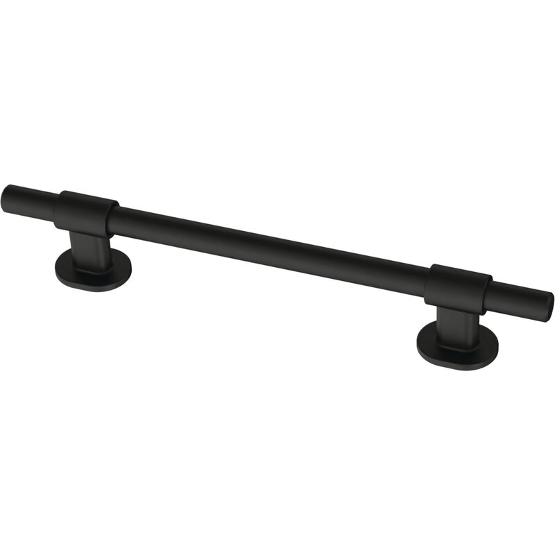 Franklin Brass Adjusta-Pull Bar (10-Pack) Cabinet Handles 1-3/8"" to 6-5/16"" Hole to Hole Matte Black Kitchen Cabinet Pulls Dra