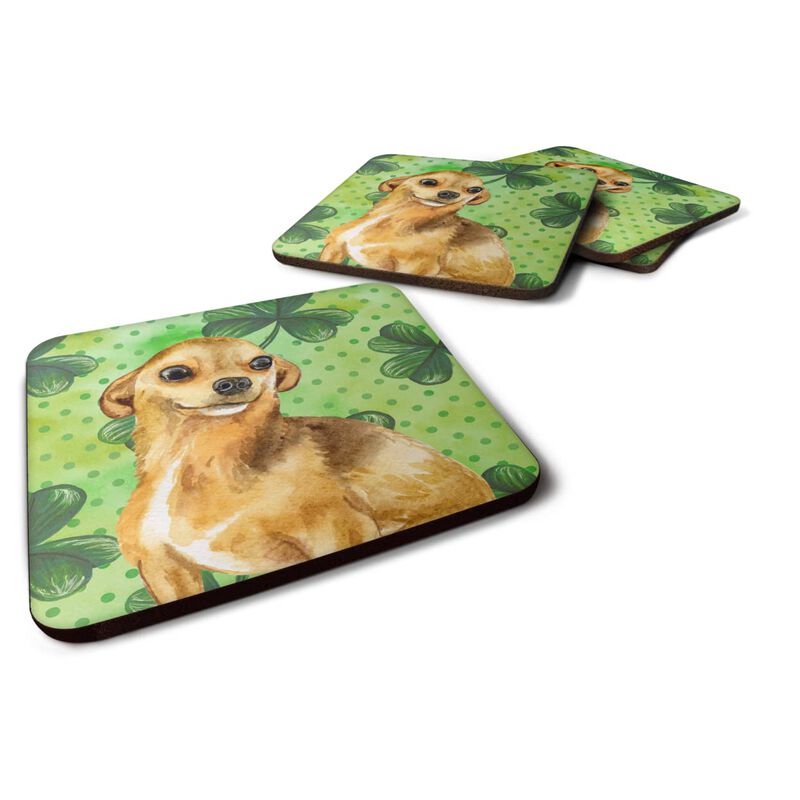 Caroline's Treasures Chihuahua St Patrick's Decorative coasters, Multicolor