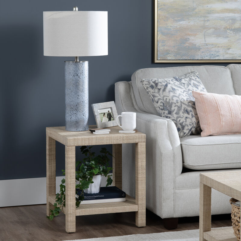 Providence Rafia End Table image number 1