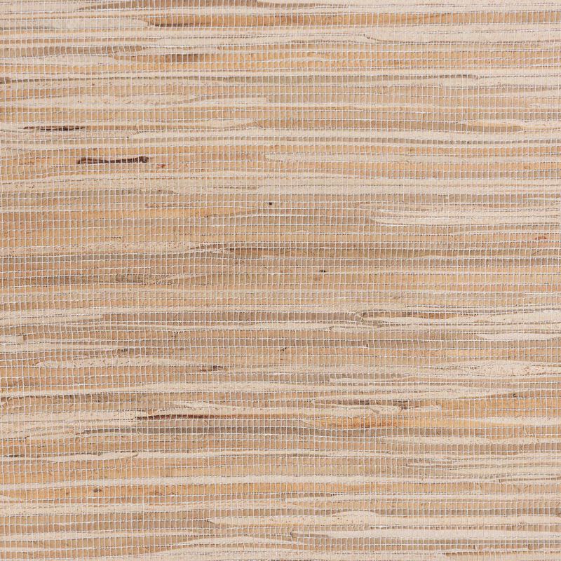 bali & pari Hannah Bohemian Woven Grasscloth 1 Drawer Nightstand