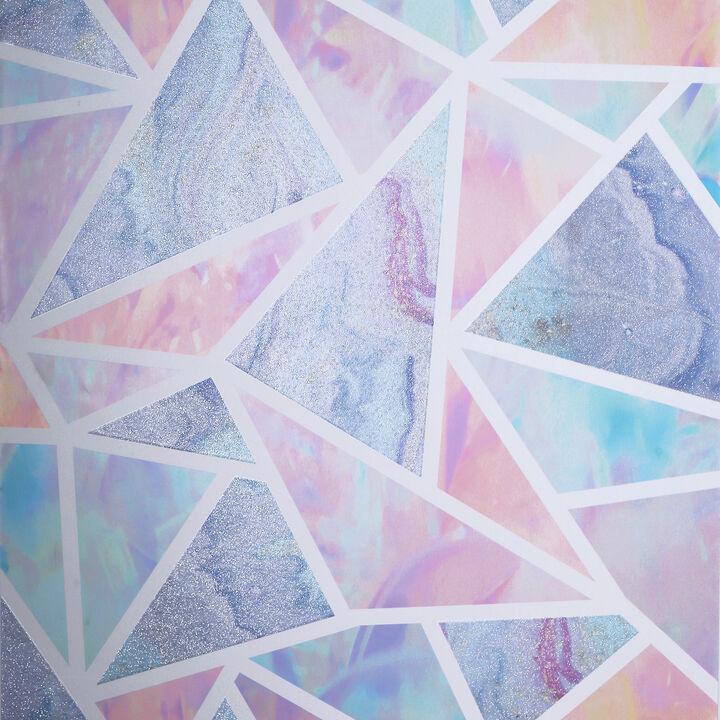 Lizzie Pastel Triangles Wallpaper