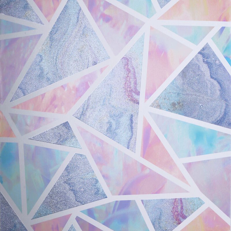 Lizzie Pastel Triangles Wallpaper image number 0