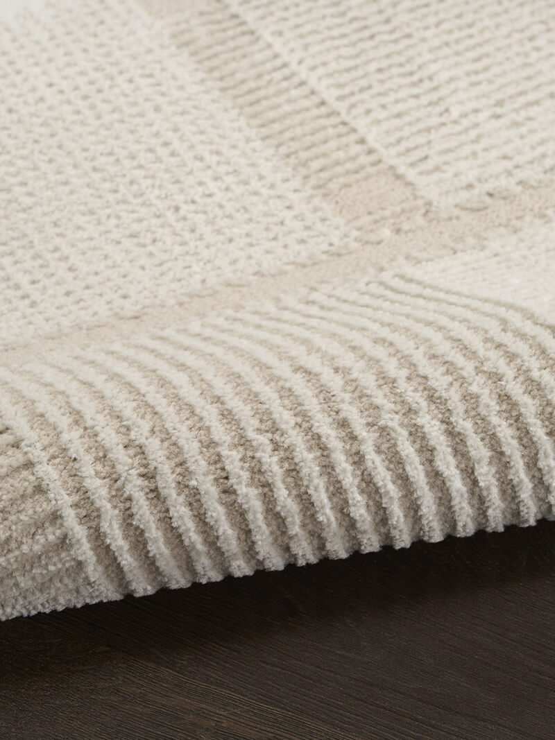 Nordic NRC09 Ivory/Taupe 4' x 6' Rug