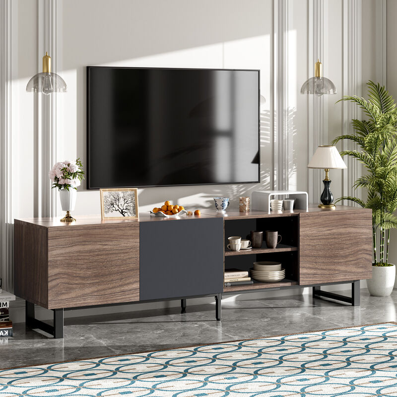 Merax Entertainment Center TV Stand for Living Room