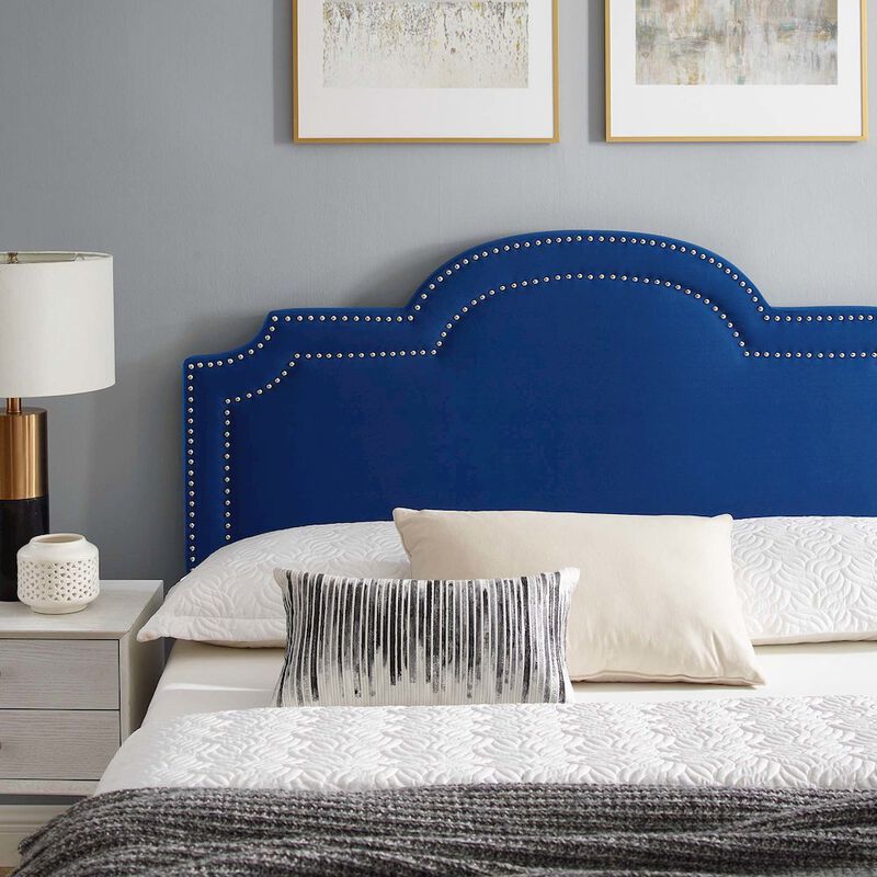 Aviana Performance Velvet King Bed image number 8
