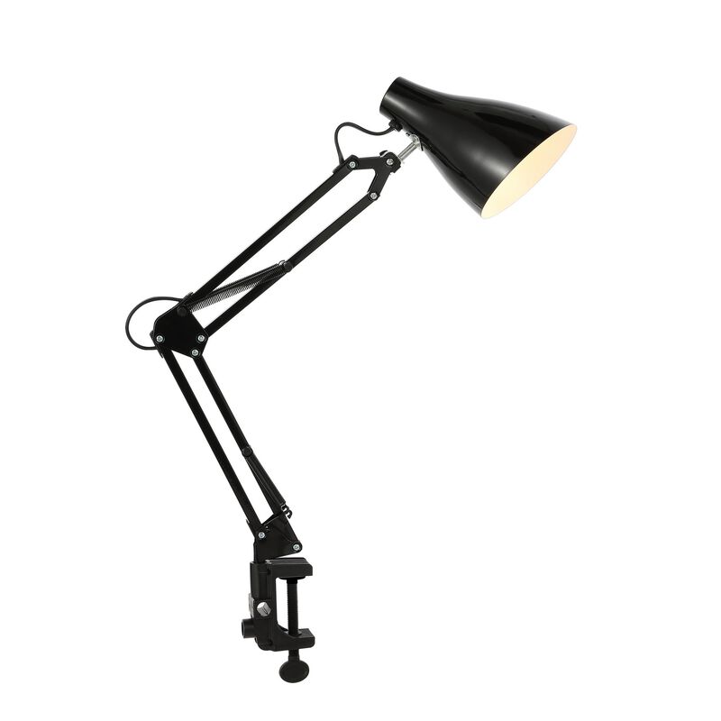 Odile Classic Industrial Adjustable Articulated Clamp On LED Task Lamp