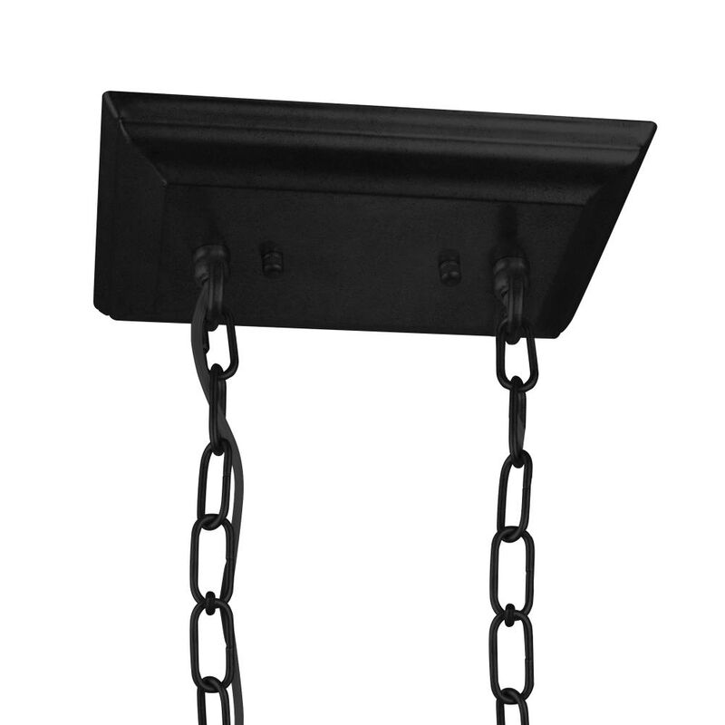 Anita 12 Light Chandelier With Black Finish