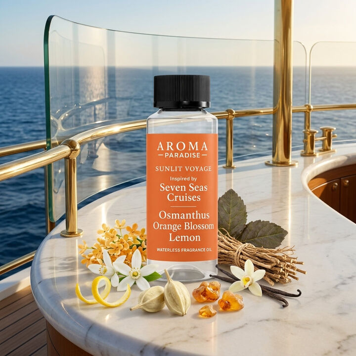 Sunlit Voyage Waterless Fragrance Oil for Cold-Air Diffusers