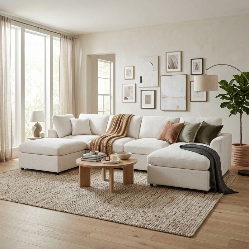 Cutdob Modular Sectional Sofa image number 4