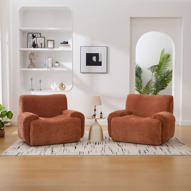 Slukun Chenille Accent Chair image number 5