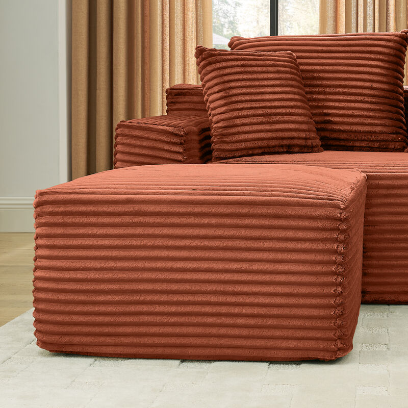 Pefwod U-Shaped Cloud Sofa image number 2