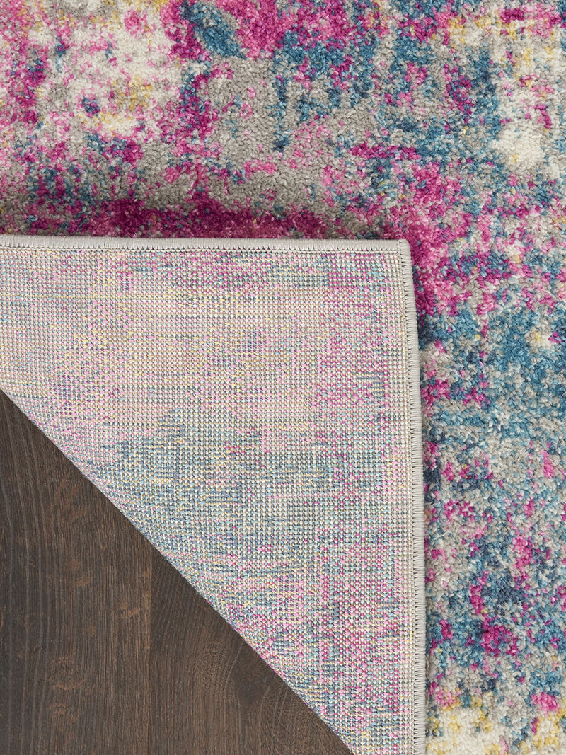 Passion PSN36 Ivory/Multicolor 6' x 9' Oval Rug image number 1