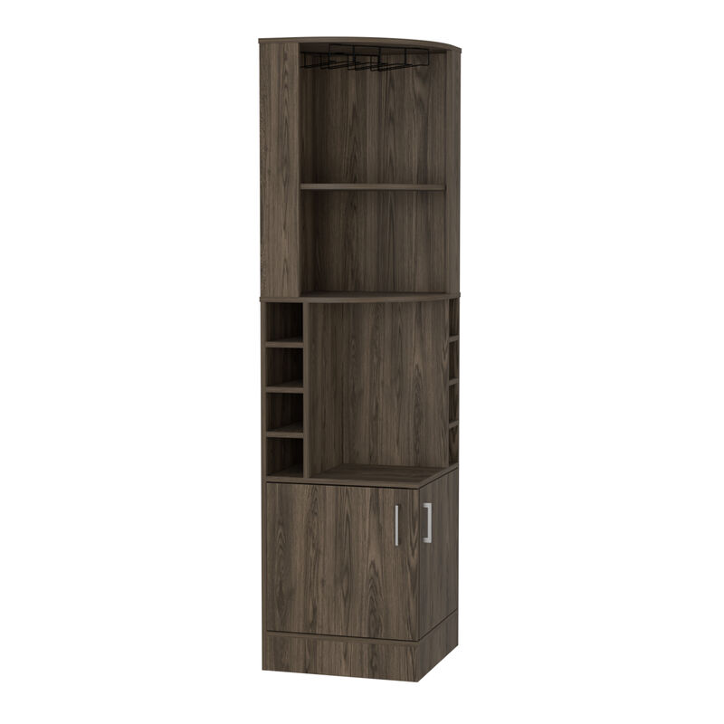 Bar Cabinet Papprika, Living Room, Dark Walnut