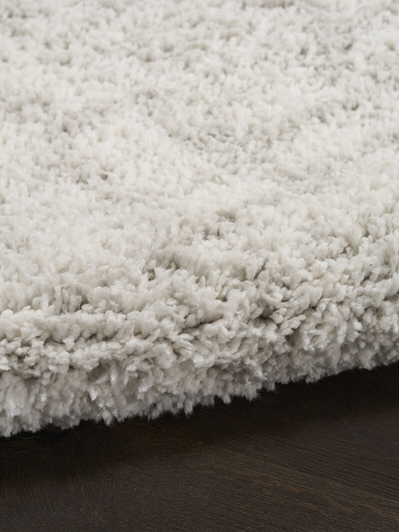 Modern Shag MMD06 Ivory/Gray 3'11" x 5'11" Rug