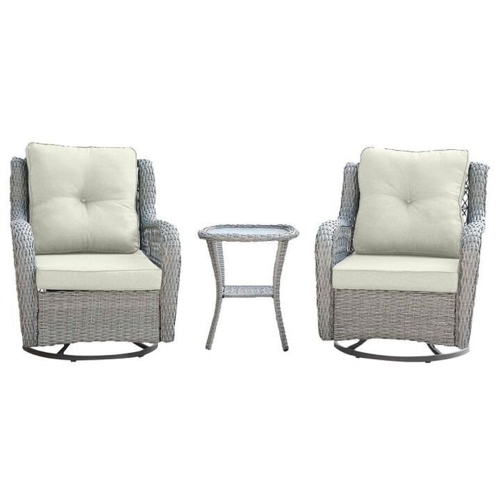 Fruttuo Cream Patio Set