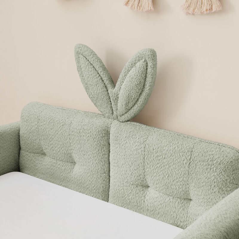 TATEUS Kids Upholstered Bed image number 2