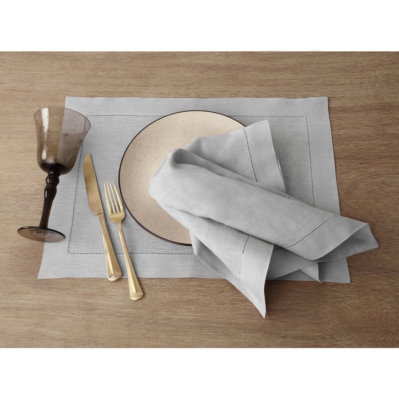 Linen Placemats - Classic Hemstitch
