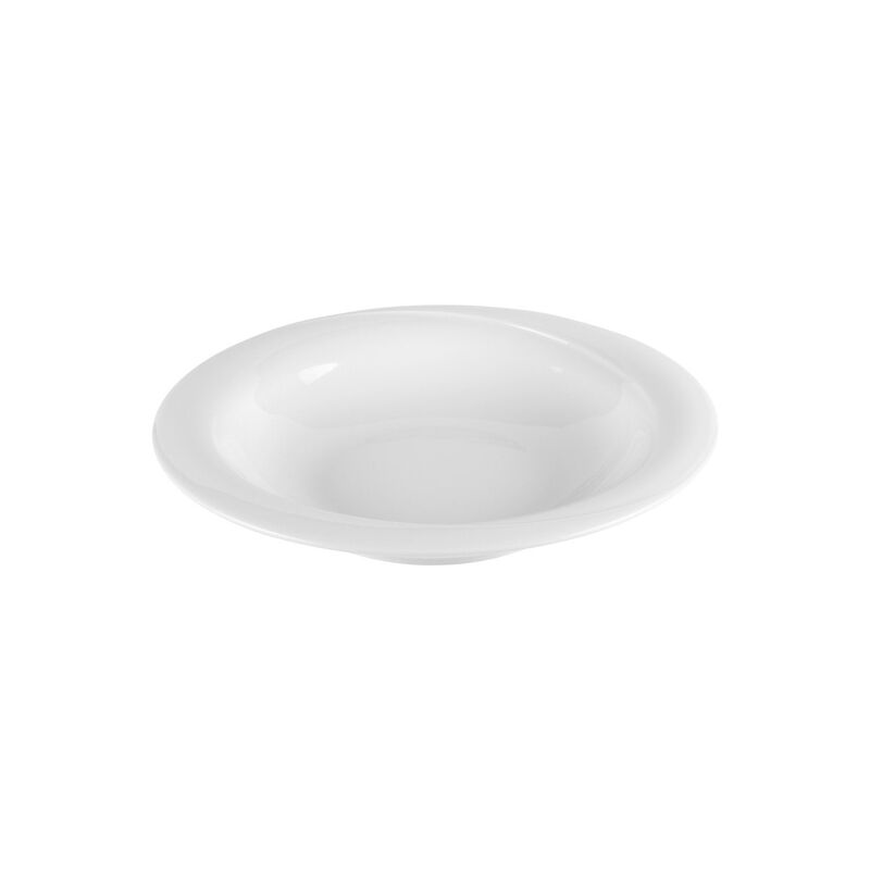 X-tanbul dia.11.75" h:2" 37 oz. Round White Porcelain Bowl (Set of 2) image number 3