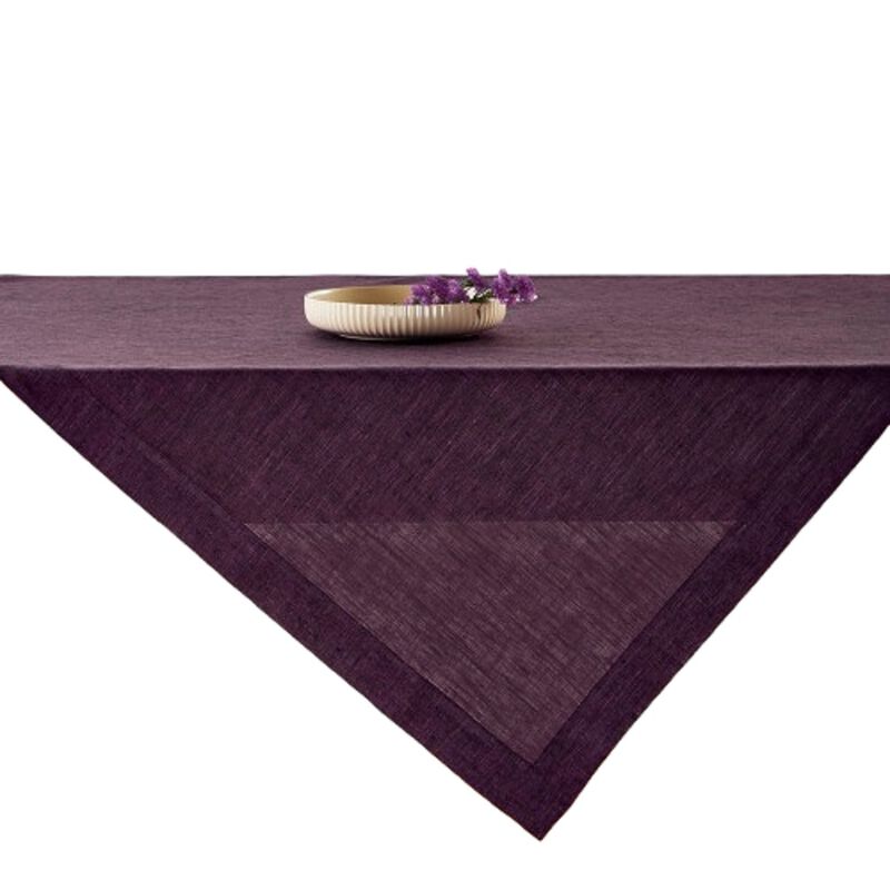 Solino Home 100% Pure Linen Table Throw - Athena.