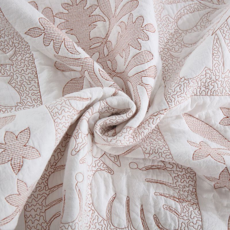 MarCielo 3-Piece 100% Cotton Oversized Bedspread Set Coverlet Set Lightweight Quilt Set King