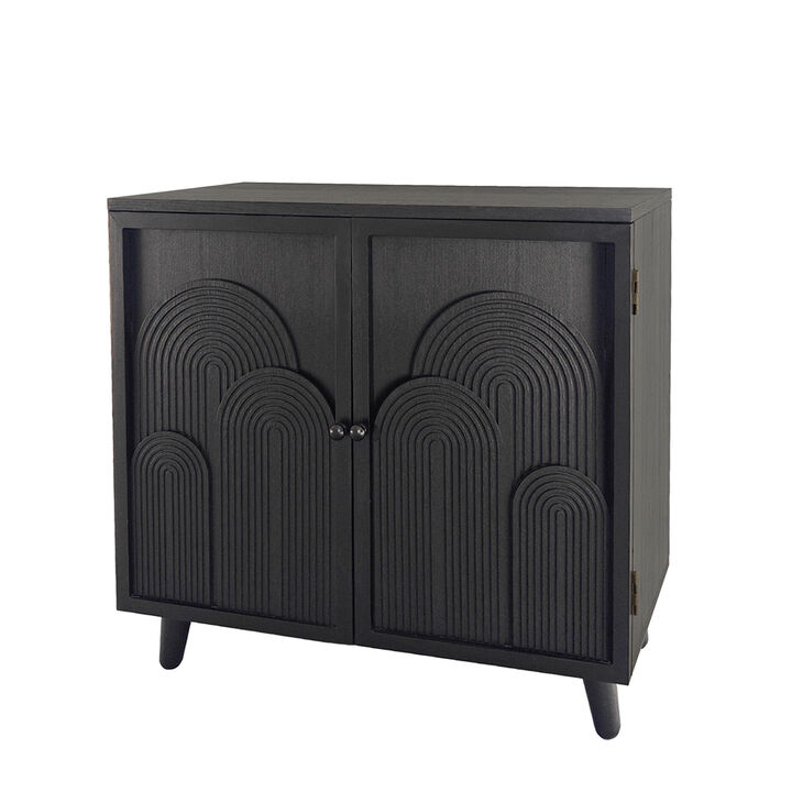 Spudmo Wood Storage Cabinet
