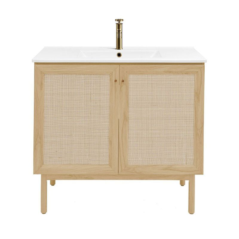 Classe 36" Freestanding Bathroom Vanity with Sink Top image number 0