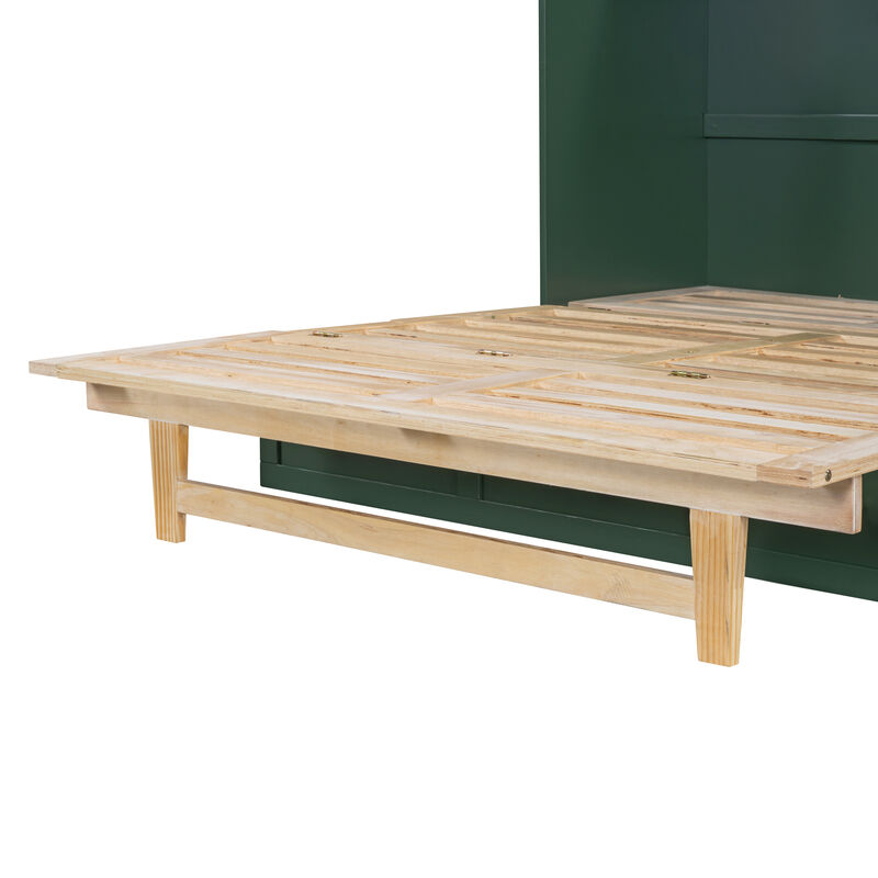 Merax Murphy Bed with Large Drawers