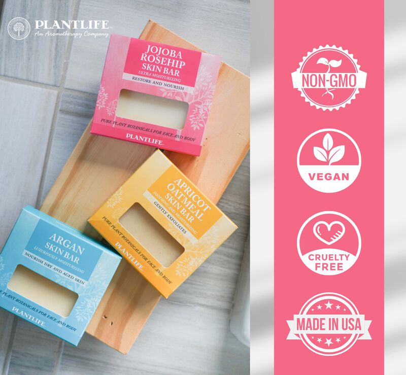 Plantlife Bar Soap - Apricot Oatmeal 3 Pack image number 5