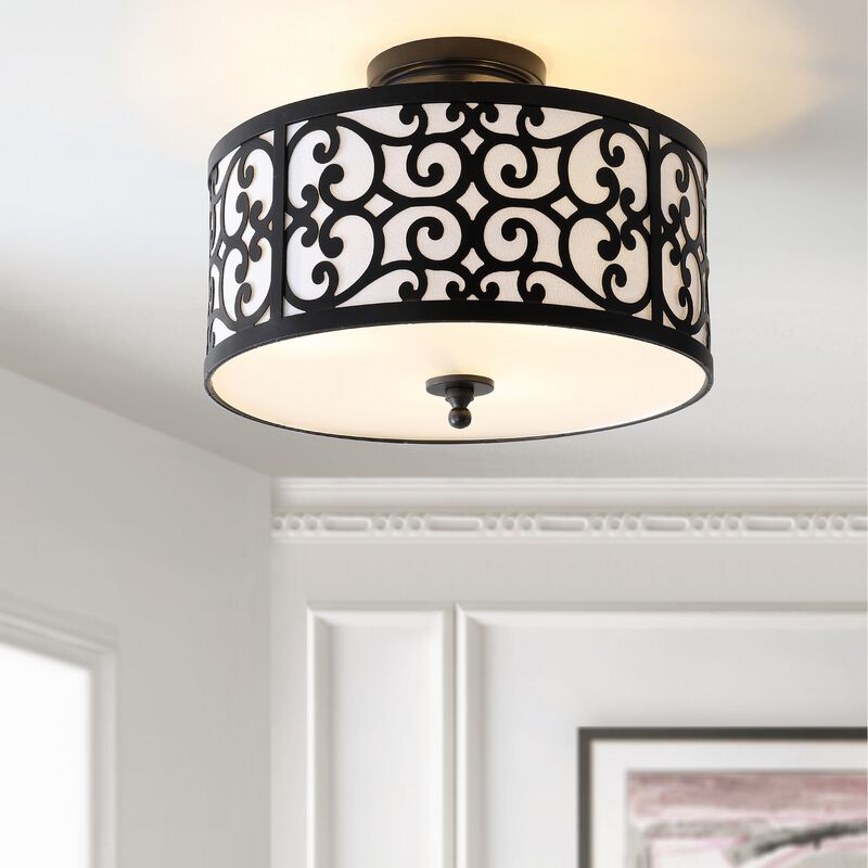 Katherine Metal LED Semi-Flush Mount