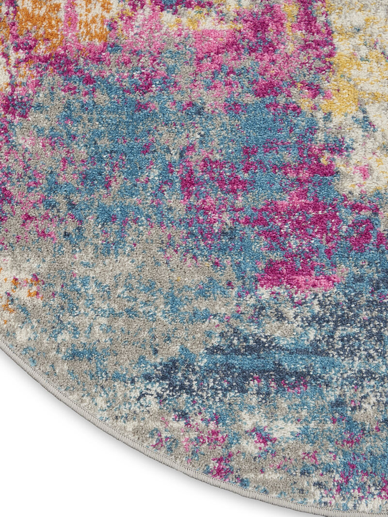 Passion PSN36 Ivory/Multicolor 5'3" x 7'3" Rug