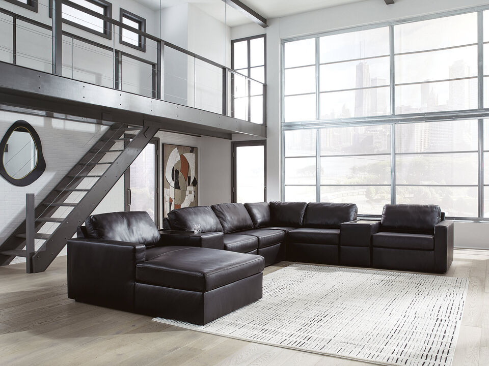ModMax II 8-Piece Sectional with Chaise and Storage Console